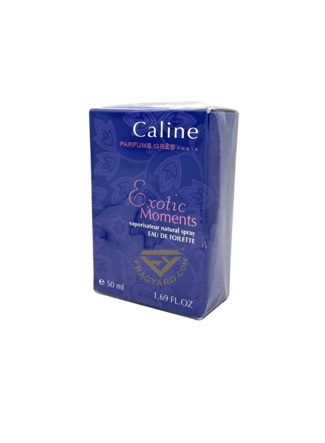Caline Exotic Moments By Parfums Gres Eau De Toilette 50Ml 1.69Oz Natural Spray